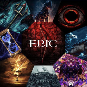 Una imagen recopilatoria de todas las sagas del musical "Epic" que relata la odisea.